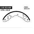 Centric Parts Centric Brake Shoes, 111.02160 111.02160